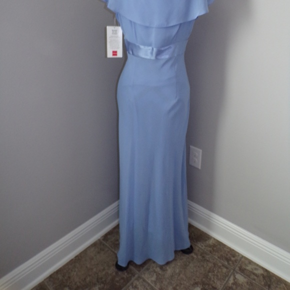 NWT East 5th Sz 8 Blue Long Formal Dress - Picture 8 of 8